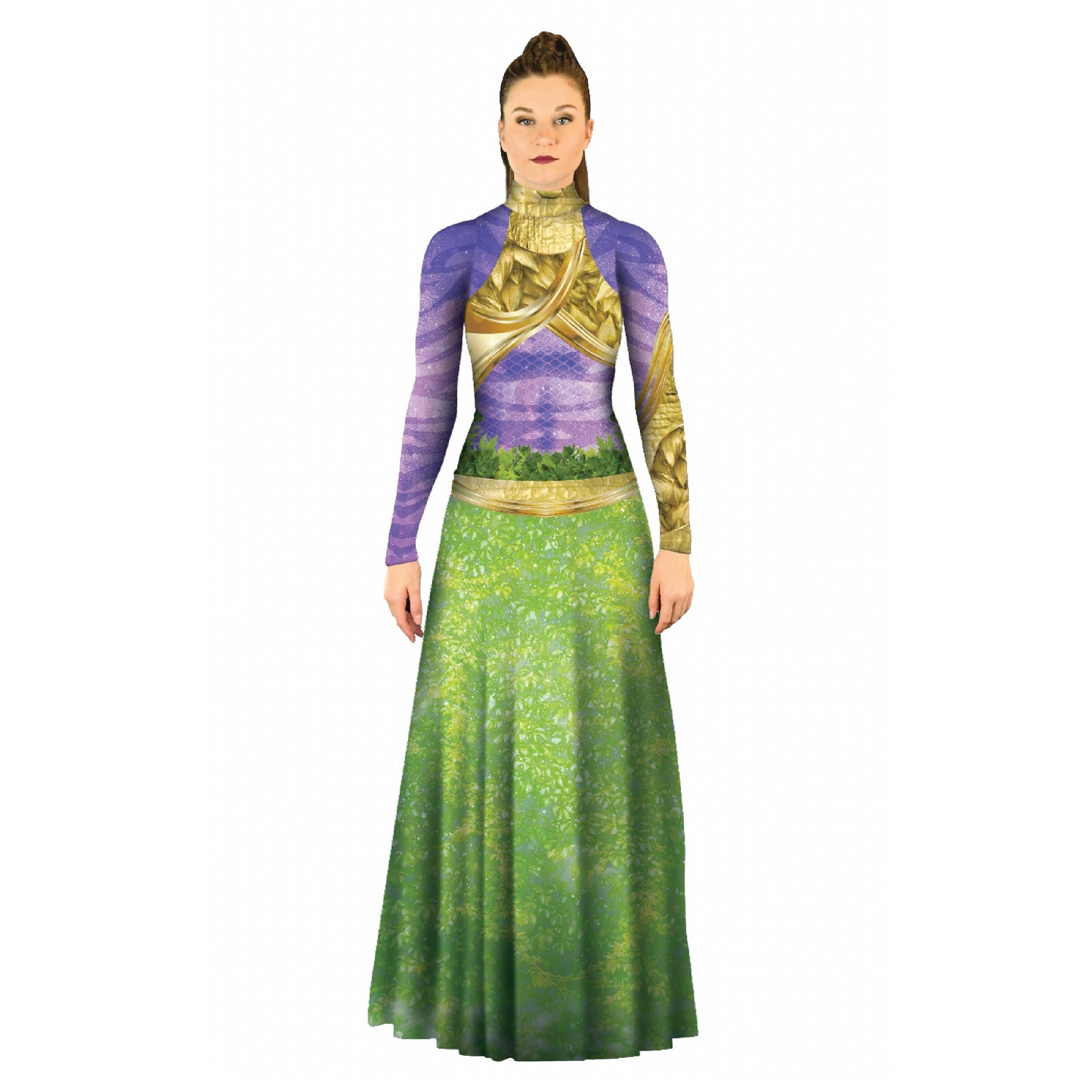 Photo of woman in Titania costume. Theatre Theater Stage Shakespeare Royalty purple Pop-Culture Plays Play Night's Dream Midsummer Maxi Dress Forest Featured Fantasy Fancy Fairytail Fairy Explore Dress Classic Bright