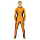 Photo of Orange Printed Unitard. Unitard Solid Primary Multi-Color Layer Explore Colors Colorful Color Bases Base